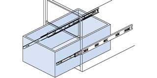 Side Fixing Drawer Runners